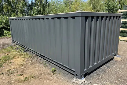 PISCINA CONTENEDOR 20 PIES JET DE NATACIÓN GRIS ANTRACITA